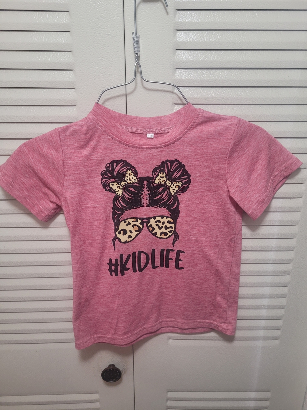 #KIDLIFE & #MOMLIFE Pink Graphic Tee Set - Picture 3 of 4